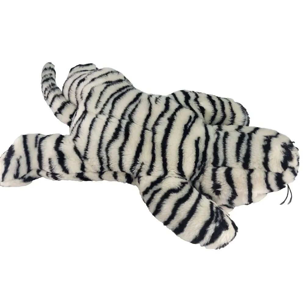 Beanie Buddies Tylon 2000 Blizzard Tiger Floppy Plush 13